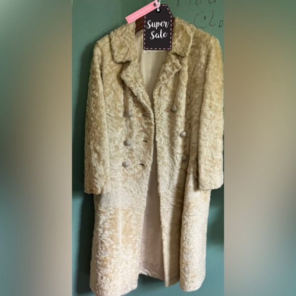 Vintage Jackets & Coats Rare Vintage Clayburkes Nashville Off White